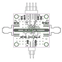 Guerrilla RF GRF2073-EVB ບອດປະເມີນເຄື່ອງຂະຫນາດ RF Amplifier ສໍາລັບ GRF2073