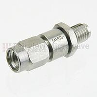 Fairview SA18SS-06  6 dB Fixed Attenuator SSMA Male To SSMA Female Up To 18 GHz Rated To 2 Watts With Passivated Stainless Steel Body