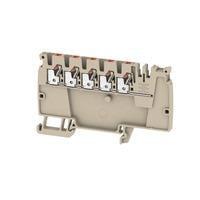 Weidmuller 1988290000 ບລັອກຕິມເນີລບຣິວີງ DIN Rail AAP12 2.5 LI RD