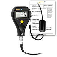 PCE GM 80-ICA Gloss Meter (0~1000 GU; ISO Calibration Cert.)