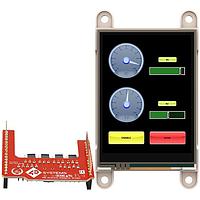 4D Systems gen4-uLCD-24D-AR Non-Touch 2.4" gen4 LCD pack for Arduino with gen4-uLCD-24D, Arduino Adaptor Shield + Cable