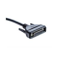 Amphenol LTW HDB-62AFFM-SL7A05 D-Sub, High Density, Metal, 2A, 62 pins, Female Connector, Female Contact, Straight, Screw Thread, Overmolded, Length 5000mm, IP67