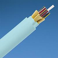 Panduit FODPX48Y ເສັ້ນໄຟເບີອອບຕິກ 50um OM3 48 Fiber Indoor Distribution Ca