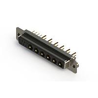 EDAC 628-13W6624-5TA ຕົວເຊື່ອມຕໍ່ Mixed Contact D-Sub Connectors Vertical Combo Dsub