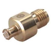 HUBER+SUHNER 33_MCX-PC35-50-1/111_NE ຕົວແປ RF - ລະຫວ່າງຊຸດ MCX ແບບປລັກ (ຜູ້ຊາຍ) ເຖິງ ແຈັກ 3.5 mm (ຜູ້ຍິງ)