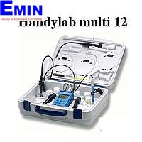 SI ANALYTICS Handylab multi 12 ແມັດ pH / mV / EC / ເຄັມ / DO / ອຸນຫະພູມມືຖື (-2.00~19.99 pH, 0.01 pH)