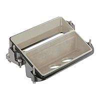HARTING 19401340623 Hoods HPR34 EasyCon Carrie ການລັອກດ້ວຍກຸ່ມສະແກມ, 2xM40