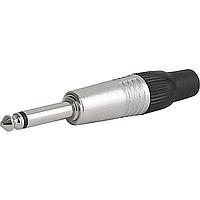 Schurter 4833.1200 ປຸ່ມເຊື່ອມຕໍ່ໂທລະສັບ AUDIO PLUG 6.3MM 2P SCREENED