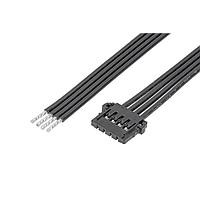 Molex 219657-2044 ສາຍສະແຕນລະດັບພິໂຄ-ລອກ F-S OTS Cbl Assy SR 600mm Au 4Ckts Blk