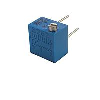 Bourns 3262W-1-204 ທຣິມເມີຣ໌ 1/4" 200Kohms 10% ສີເຄີມັດສີ່ແກ້ວ ປິດຜ່ານ