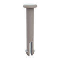 Essentra Components 27PIF0104 ອຸປະກອນກັບກັບດ່ວນ Push-In, ຮູ .120, ຄະນະບົດ .750