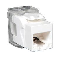 Tripp Lite N238-001-WH-TF Keystone CAT6/CAT5E ຈັກບໍ່ຕ້ອງເຄື່ອງມືສີຂາວ