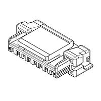 Molex 214526-0803 ຮອງສະໜອງສະເພາະ & ຮອງສາຍໄຟ 1.25MLP SINGLE TPA REC HSG 8CKT YEL