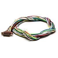ITT Cannon MDM-25PH006L ຕົວເຊື່ອມ Micro-D D-Sub MICOR 25 M 36" RBW JACKS LP