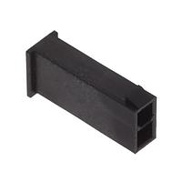 Molex 46999-0275 ປຸກຮາງກາງ MiniFitJr Plg /DH V-0 2Ckt ສີດຳ