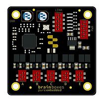 Brainboxes PE-505 ສະວິດອີເທີເນັດ ຝັງຕົວ 10/100 5 ພອດ ສະວິດອີເທີເນັດອຸດສາຫະກຳ
