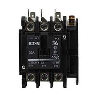 Eaton C25DNY153AL ອຸປະກອນຕິດຕໍ່ໄຟຟ້າເຊື່ອມຕໍ່ໄຟຟ້າ 3P 30ADPCNT W/DN 120AC 1NO1NC AUX