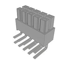 Samtec IPS1-105-01-S-D-RA ພາວເລີ້ມໃຫ້ກັບບອດ .100" Mini Mate(R) ອິສເລດພາວເລີ້ມຕໍ່ຕົວເຊື່ອມພວມຊອກເກັດ