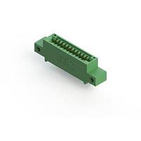 EDAC 345-012-542-412 ປຸ່ມຊອກເຕີ .100" (2.54mm) ຕິດຕໍ່ຂອງບັດຂອງຂອບ