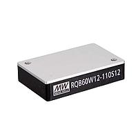MEAN WELL RQB60W12-110S48 ອິສເອລເທດ 60W 14-160Vin 48V 1.25A 1/4 ບຣິກ ເຣລເວຍ