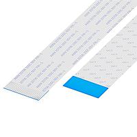 GCT (Global Connector Technology) 05-24-D-0203-A-4-06-4-T ເສັ້ນສາຍຕໍ່ລົງ FFC / FPC 0.5mmP. FlatFlexCble, 24Contact, Conductor OppSide, Len203mm/8in, Tin Plt