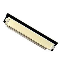 Riverdi ZIF0550UH ຕົວເຊື່ອມ FFC & FPC ZIF 0.5mm pitch, 50 pin, Upside contact