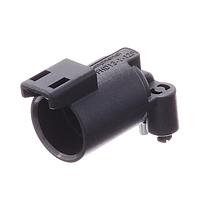 Amphenol SINE Systems ATFHD13-1-12P-BM03 ປະຕູຮັບ 1 ຕຳແໜ່ງ, ປະຕູຮັບບອດມຸ່ງມອງມຸມຂວາ, ກົດ, ການຕິດຕັ້ງດ່ວນ, ປົກປ້ອງດ້ວຍດິນປົກປ້ອງຂະໜາດ 12 ຕິດຕໍ່