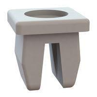 Essentra Components 60SGN00002 ກຣອມເມດ ນັດ Grommet Nut, .275x.290 ຮູ, .031-.125 Panel Thk