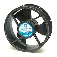 Orion Fans OA254AN-11-2WB ພັງລົມ Tubeaxial Tubeaxial, 254x254x89mm, 115VAC, 600CFM, 45W, 55dBA, 2000RPM, Ball, Leads