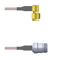 Amphenol Custom Cable Q-38024000H108i ສາຍສະບັບ RF SMA-RP/N-SJ G142 108I