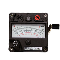 Chauvin Arnoux C.A 6501 Megohmmeter ມື cranked (500V/200MΩ)