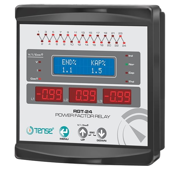 ອຸປະກອນຄວບຄຸມປັດໄຈພະລັງງານສຳລັບຕູ້ capacitor bank ໃນລະບົບໄຟຟ້າອຸດສາຫະກໍາ