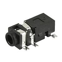 Same Sky (formerly CUI Devices) SJ2-25913C-SMT-TR ຕົວເຊື່ອມໂທລະສັບ 2.5mm SMT ຮູບແບບຕ່ຳ 3 ສາຍ ຮອງແລະສະຫນັບ Ring swtc