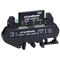 Sensata Technologies - Crydom DRA1-CMX60D5 ອິນດິເຄເຕີ DIN Mt 60 VDC/5A ອອດ 3-10 VDC ອິນພຸດ