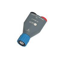 Cal Test Electronics CT4448-10 ຕົວຫຼຸດສະບັບມີການເຊື່ອມຕໍ່ BNC ໄປຫາ 4mm Banana Jack Attenuator, 1000V CAT II, 1400V, 10x