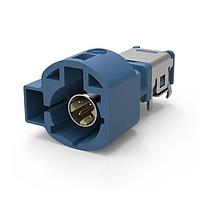 Raydiall Automotive R195.660.C00 ຕູ້ຕໍ່ PCB ມຸມຂວາ ປັດແລະປະກອບ LVDS HSD+2 ຂາພະລັງງານ PCB header coding C