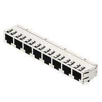 Molex 43223-8582 ກຸ່ມ MODJACK GANGD SHLD RA 8PRT 8/8GRD