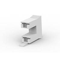 AMP Connectors - TE Connectivity 521069-1 ກອງຢູ່ HSG RCPT FAST 250 2 CIR N NAT