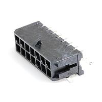 Molex 43045-1410 Shrouded Microfit 3.0 RA SMT Nail DR 15Au 14 Ckt