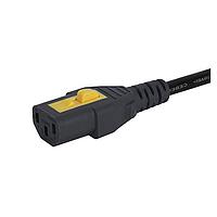 Schurter 6051.2158 ສາຍພະລັງ AC ມີລັອກ UK CORDSET 13A 5.0m V-LOCK