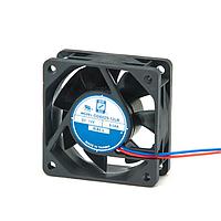 Orion Fans OD6025-24LB ພັງລົມ DC Axial, 60x60x25mm, 24VDC, 13CFM, 0.06A, 19dBA, 2500RPM, Dual Ball, Lead Wires
