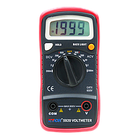 ETCR ETCR5920 Voltmeter ດິຈິຕອລ (AC/DC 600V, 40Hz~400Hz)