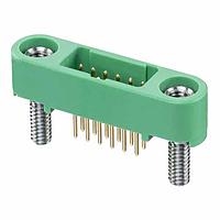 Harwin G125-MV11205M2P ຫົວກາງ 12P ຜູ້ຊາຍ ແບບຕັ້ງຕົວ 3.0mm Brdmnt Jackscrew