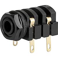 Schurter 4803.2210 ປຸ່ມເຊື່ອມຕໍ່ໂທລະສັບ SOCKET 6.35MM 2P INSULATED SDR
