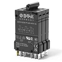 E-T-A Circuit Breakers 2210-S231-P1M1-Z241-0.3A ຕັດກວດວົງຈອນ 1077, 3P, PL, 277VAC/65VDC, M1, 1NC AUX INT ແລະ ON, 0.3A