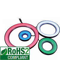 Aitec TR100x52-16GD-4 ວົງແຫວນໄຟ LED ຕະຫຼອດພາກສະຫນາມ (Green Emission, 7.2W)