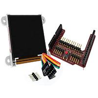 4D Systems uOLED-128G2-AR Non-Touch 1.5OLED ສໍາລັບ Arduino ມີ adptr shld&cbl