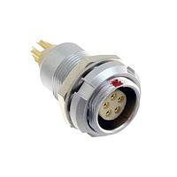 NorComp 820B005-203R001 Connectors IP50 Female Push-Pull Panel Mount 5 Position Straight Solder Cup