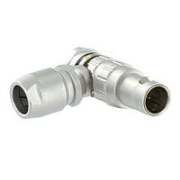 Eaton Souriau-Sunbank JBXFC1G02MSSDSR ຕົວເຊື່ອມ 2P R/A Pin Plug Solder Shell Size 1