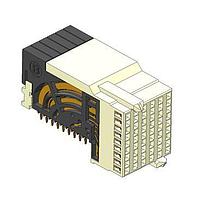Amphenol FCI 10122643-101LF ຮີເຊບເຕິເຄວລ VS2 AIRMAX, R/A RECP 54POS, STD PRESS-FIT